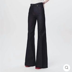 Victoria Beckham Highwaist Denim Trouser